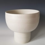 Matte White Pedestal Bowl